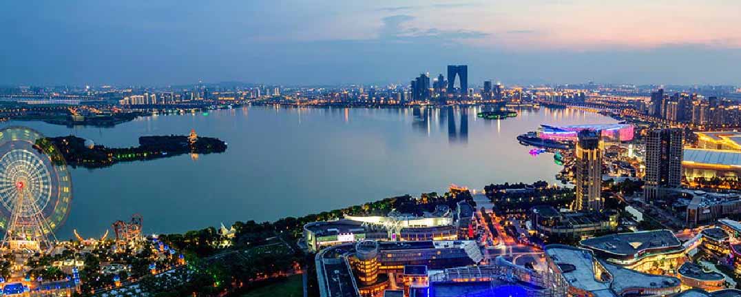 百联科技2021年5月13日举行环金鸡湖健走活动